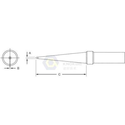 China Weller ETK soldering tip for Weller soldering station WES51,WESD51,iron EC1201A, PES51 for sale