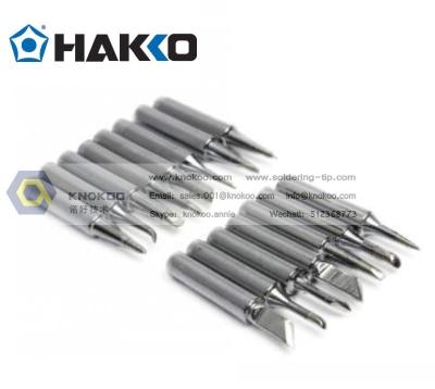 China Solder tips HAKKO 900M soldering iron tips for Hakko 936/937/942/928/701/702B soldering station ,907/908/933 solder iron for sale