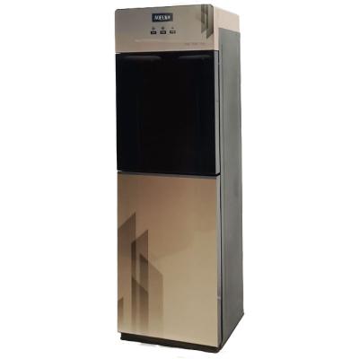 China Commercial Hot Sales Glass Door Water Cooler Machine DC Water Dispenser Top Loading Ice for sale