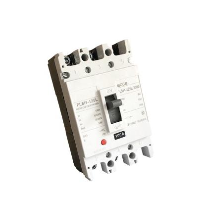 China Industrial FLM1 Mccb Molded Case Circuit Breaker 3pole for sale