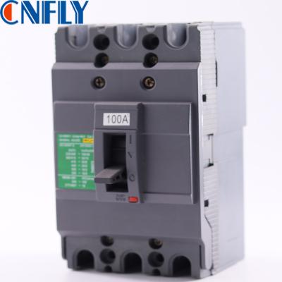 China Easy Pact EZC EZD 100A 160A Molded Case Circuit Breaker MCCB 20K for sale