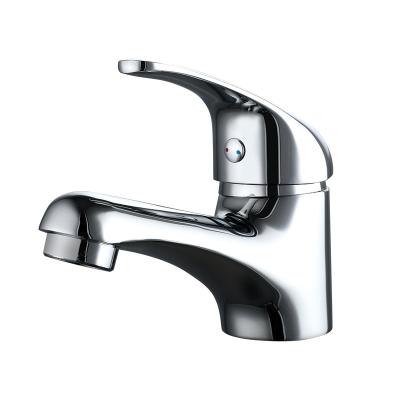 China TIEMA Metered Faucets Custom Design Water Faucet High Standard Chrome Cheaper Faucet Brass Basin Mixer for sale