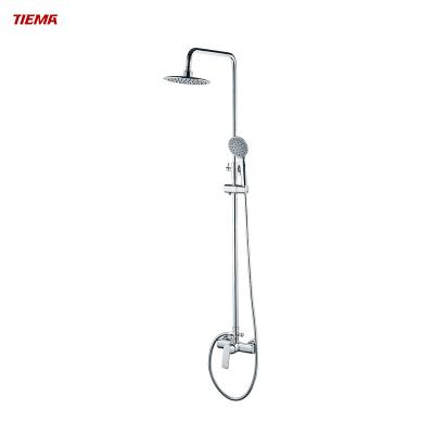 Cina With Rain Faucet Luxury Bathroom Shower Set Modern Design Sliding Bar Faucets New in vendita