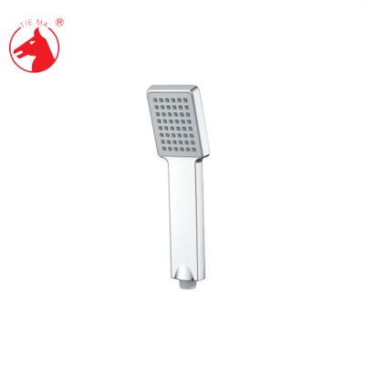 China Bulk Wholesale Bulk Non-diverter ABS Plastic Triple Function Square Rainfall Shower Head For Bathroom for sale