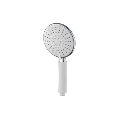 China Without Sprinkler High Pressure Rain Shower Hand Shower Plastic Chrome Diverter Bathroom Shower Head for sale