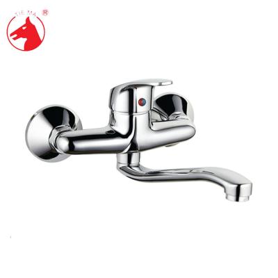 China Factory Direct Selling Thermostatic Hot Mixer Tap Kitchen Wall Faucets Brass And Chrome High Quality Kitchen for sale