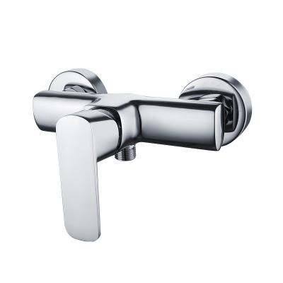 Chine Newest Model No Slide Bar Competitive Price Wall Mounted Bathroom Faucet Bath Shower Faucet Mixer à vendre