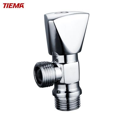 China Modern Polishing Brass Angle Valves Bathroom Toilet Sink Angle Valves for sale