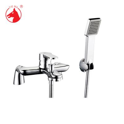 China With Slide Bar Hot Cold Water Bath Mixer With Hand Shower With Slide Bar for sale