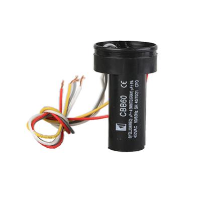 China Washing machine washing machine capacitor cbb60 capacitor for sale