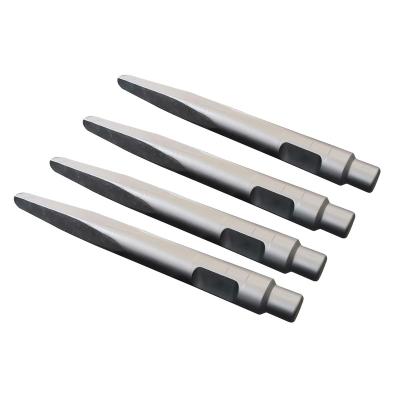 China High Quality Excavator Parts Hydraulic Rock Hammer Breaker Dull Chisel MSB Hydraulic Breaker Chisels Cuneiform Tool for sale