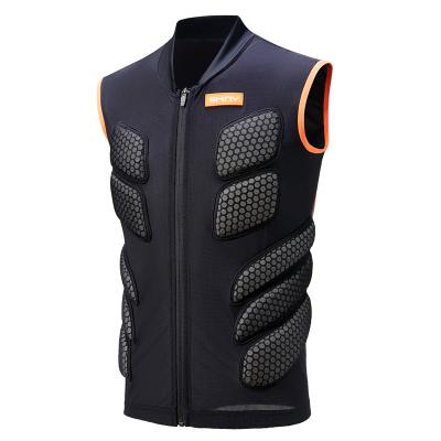 China For Winter Sports Like Motorcycle Riding Armor Motorcycle Cross Chest Protector Vest Motorcycle Skiing Back Jacket Racing Body Armor for sale