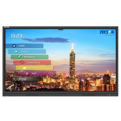 China JECTOR 65 75 86 inch interactive whiteboard touch screen 75 inch interactive smart board led interactive whiteboard 75