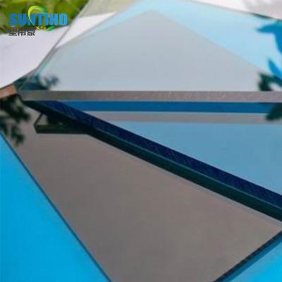 China 100% Waterproof Clear Covering Sun Sheets Polycarbonate Sheet Polycarbonate Deck Roofing Made Of Polycarbonate Price For Outdoor Covering for sale