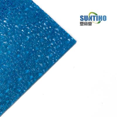 China 100% Thailand mirror polycarbonate waterproof lexan embossed sheet for roof for sale