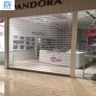 China Modern Polycarbonate A16*320 Door Roller Shutter Doors Parts for sale