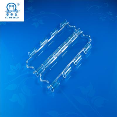 China Automatic Waterproof Crystal Clear Customized Polycarbonate Roll Up Shutter Piece for sale