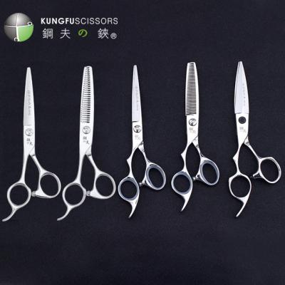 China Professional Barber Hairdressing Shear Scissors Left Hand Salon Beauty Hair Cutting Hair Thinning Scissors for sale