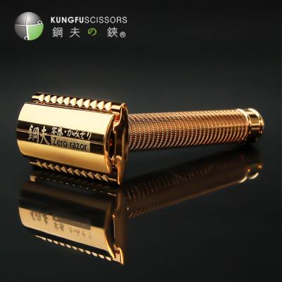 China Single Blade Kungfu Razor Blades For Barber Mens Razor Blades Shaving Razor Safety for sale