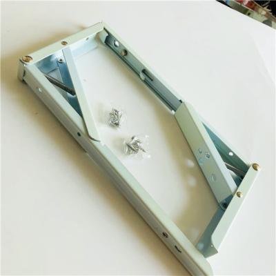 China 3 Fold Color Powder Coating Steel White Spring Shelf Bracket for sale