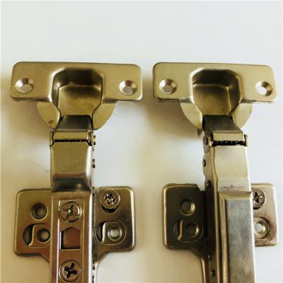 China 35mm 3D Three Way Adjustable High Quality Steel Nickel Plated Cup Adjust Furniture Cabinet Soft Closing Hinge,Hydraulic Hinge for sale