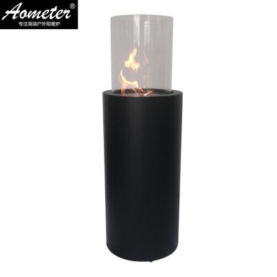 China AOMETER Modern Outdoor Alcohol Fireplace Ethanol Real Fire Indoor Landscape Heater Real Fireplace for sale