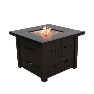 China Low Price Guarantee Quality Camping Patio Heaters Propane Natural Gas Fire Pit Table for sale