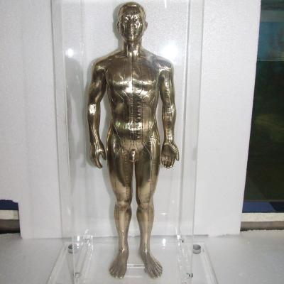 China Chinese medical copper acupuncture human body model for acupuncture for sale