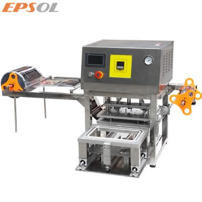 中国 Atmosphere Packaging Machine Food Modified Sealing Machine Destopk / Card Tray Table Food Tray Sealer 販売のため