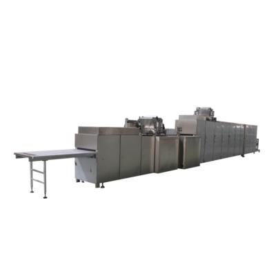 China Full Automatic Snack Factory Line Chocolate Molding Line Chocolate Food Production Manufacturer for sale