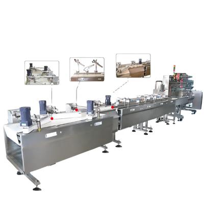 Chine Food Feeding PACKING LINE L.&R.SIDE GUIDE and TRADITIONAL SORTER SMART BELT for Chocolate à vendre