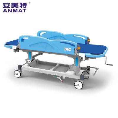 China Comfortable Stainless Steel Custom JH-OCT102 Stainless Steel Patient Transport Stretcher for sale