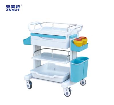 China Modern Medical Use Trolleys Hospital Trolley Catering Price Hospital Furniture for sale