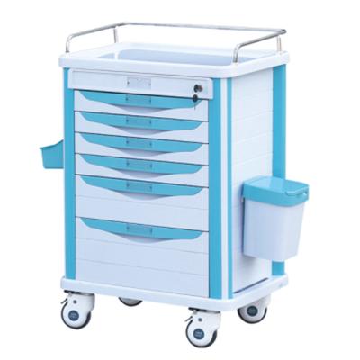 China Modern Medicine For Medicine Dispensing Trolley ABS Medicine Trolley for sale