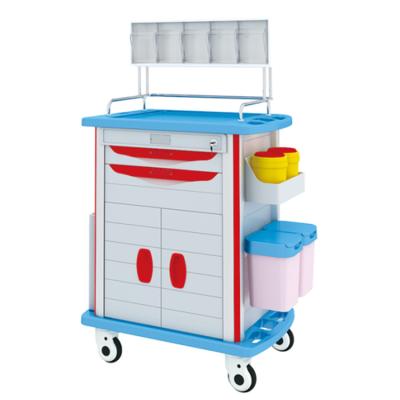 China Modern Universal Medical Anesthetic Trolley Hospital Furniture for sale