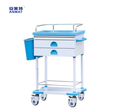 China Luxurious Corrosion Resistance Movable Workstation With Medical Computer Carts On Wheels for sale