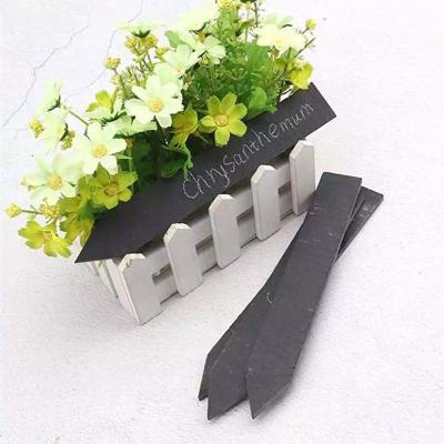 China High Quality Europe Garden Decoration Slate Label Slate Gardening Plant Labels Plant Name Labels for sale