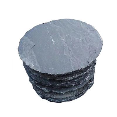 China Outdoor Natural Slate Loose Stone Nature Split Around Stepping Stone Paver for sale