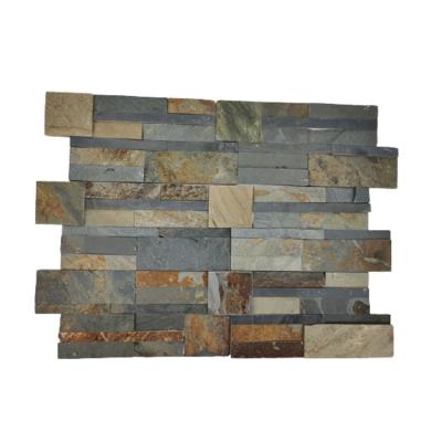 China Factory Price OEM House Slab Nature Slate Culture Rough Stone For Exterior Wall for sale