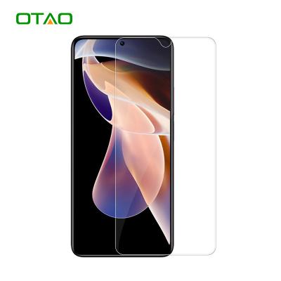 China OTAO OEM 2.5D Bubble Free Tempered Glass Screenprotector For Slim Mobile Phone Screen Protector For Xiaomi MI 9 Pro Redmi Note 11 10 Pro for sale