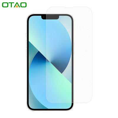 China OTAO Cell Phone Tempered Glass Screen Protector Bubble Free Anti-Glare Film For iPhone 13 12 11 Pro XS X Max 8 7 6 Plus With OEM Service for sale