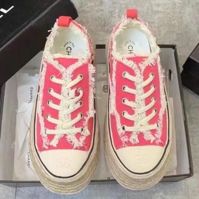 China Light weight 2022 spring and summer new running casual women's canvas shoes fashion one hundred casual shoes hemp rope soles female canvas shoes for sale