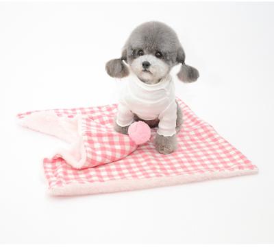 China New Cute Dog Clothes Sleeping Bag Dog Blanket Cat Sleeping Bag Warm Stocked Pet Clothes for sale