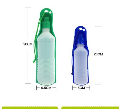 China Viable 500ML Pet Bottle Drinker Pet Water Driver Dog Automatic Water Kettle Dispenser Hot Style for sale