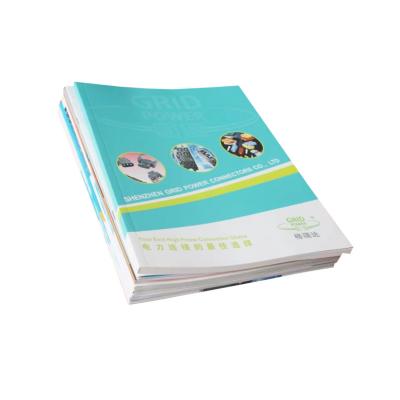 China Brochure Booklet Printing Service Custom Cheap Brochure Booklet User Manual Novel Book Printing Booklet Printing for sale