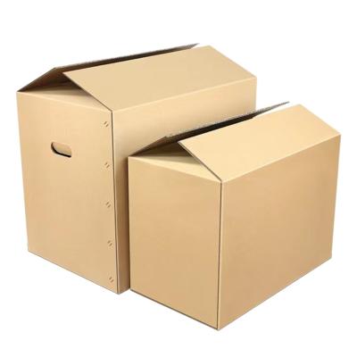 China Large Size Recycled Medium Shipping Moving Materials Custom Cardboard Boxes Moving Cardboard for sale