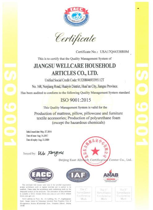 ISO9001 - Eway Trading (Hangzhou) Co., Ltd.