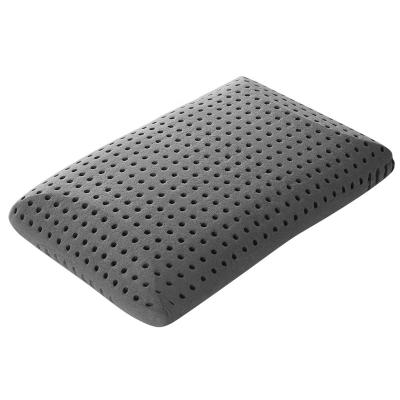 China Healthy Memory Sleep Airflow Perforation Honeycomb Standard Bench Bamboo Charcoal Sleep Memory Foam Pillow for sale