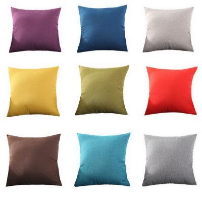 China Viable Nordic Shinnwa Amazon Style Chenille Solid Color Pillowcase Pillow Cover Cushion Cover for sale