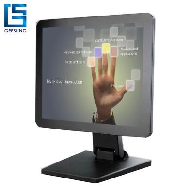 China 17 Inch 17 Inch LCD Screen Wall Mount Touch Screen Monitor Touch Screen Monitor for sale